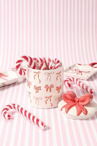 Bow Candy Storage Jar