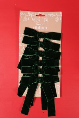 6 Pack Hanging Velvet Bows
