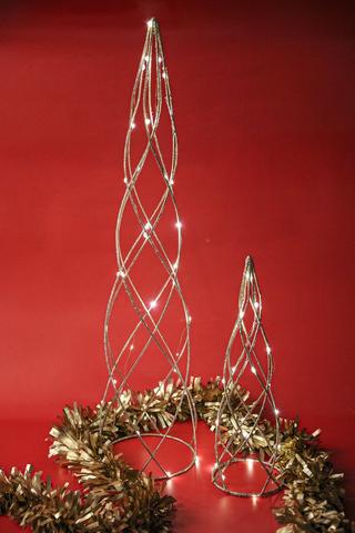 Trellis Battery Operated Tree, 80cm