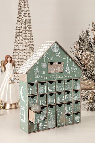 Craft Advent Calendar House, 30x38cm