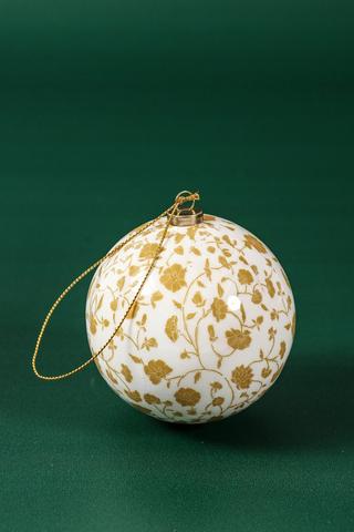 Hanging Vintage Bauble, 8cm