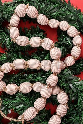 Stripe Festive Garland, 170cm