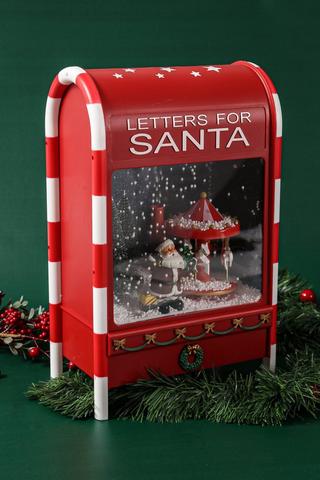 Santa Musical Box, 25x40cm