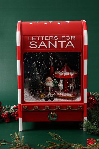 Santa Musical Box, 25x40cm