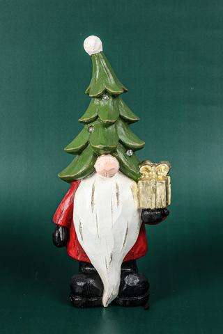 Led Santa Present Statue, 41cm