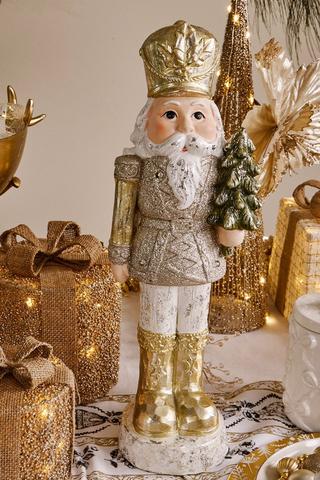 Led Nutcracker Statue, 54cm