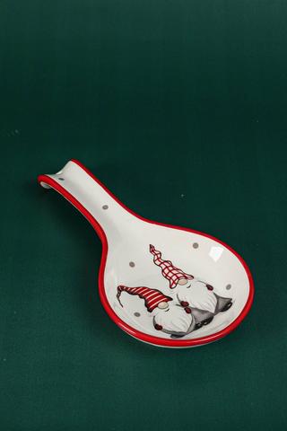 Gnome Ceramic Spoon Rest
