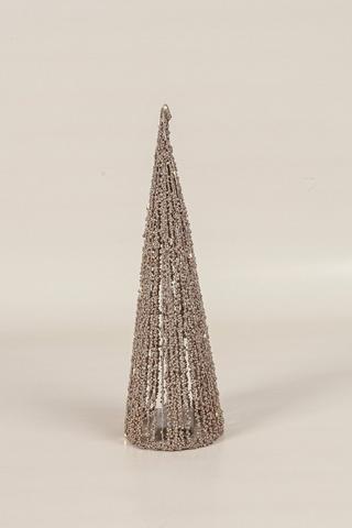Cone Led Festive Tree, 40cm