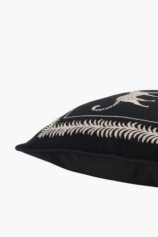 Extra Premium Jacquard Leo Feather Filled Scatter Cushion, 40x60cm