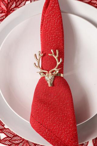 2 Pack Reindeer Napkin Ring