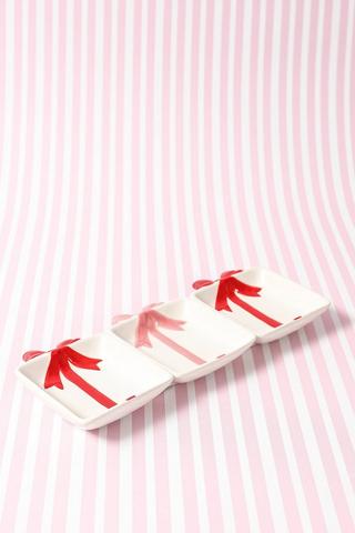 3 Divisional Candy Ceramic Tray