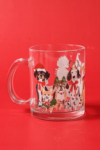 Festive Pet Glass Mug