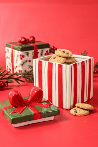 Gift Box Ceramic Storage Jar