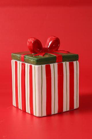Gift Box Ceramic Storage Jar