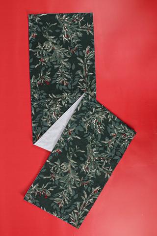 Opulent Mistletoe Table Runner