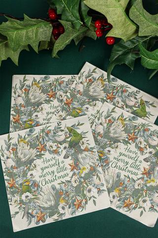 Colab Sue Crick 20 Pack Wreath Serviettes