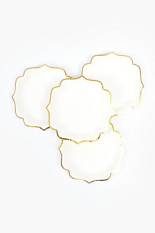 10 Pack Party Ornate Paper Plates