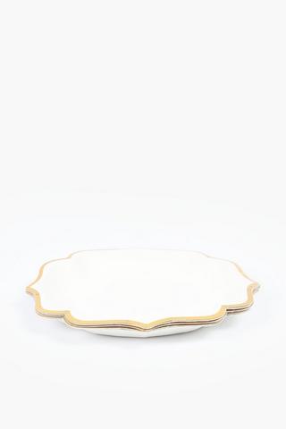 10 Pack Party Ornate Paper Plates