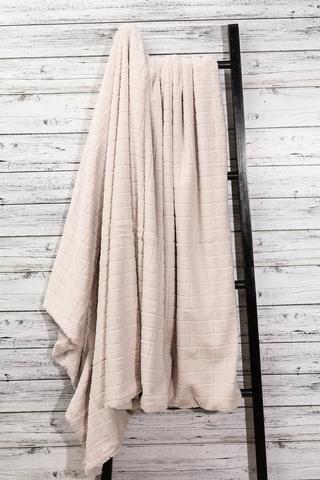 Faux Fur Embossed Blanket, 150x180cm