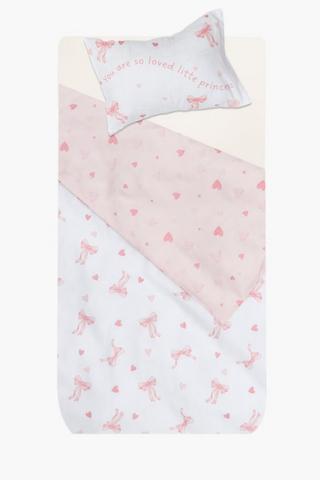 Polycotton Abigail Reversible Duvet Cover Set