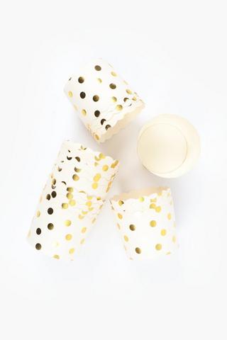 20 Pack Dotted Baking Cases