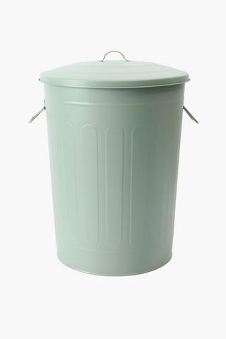Galvanised Matte Bin, 50l