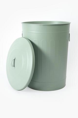 Galvanised Matte Bin, 50l