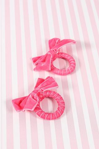 2 Pack Bow Napkin Rings