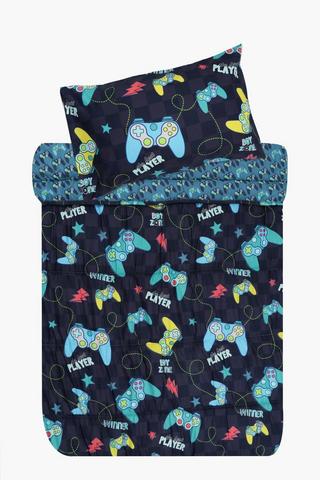 Soft Touch Dibeng Gamer Reversible Comforter Set