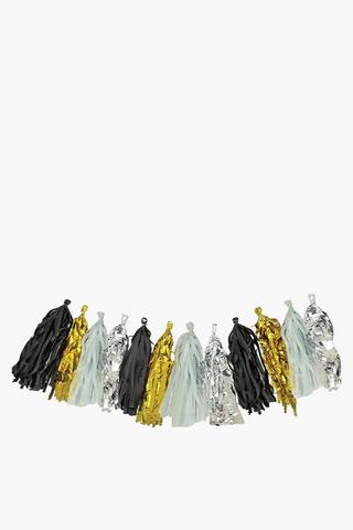 Metallic Tassel Garland  4.2m