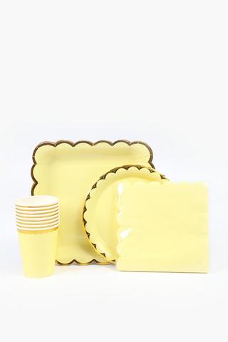 32 Pack Scallop Dining Party Pack