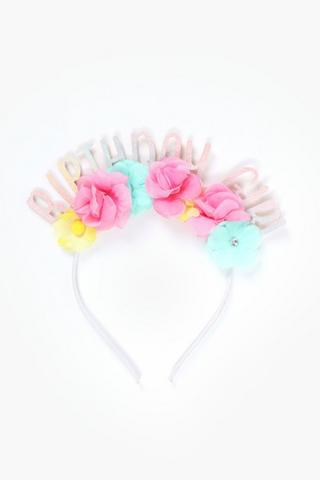 Daisy Birthday Girl Headband