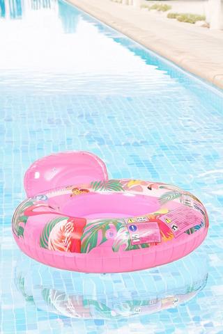 Inflatable Flamingo Pool Chair