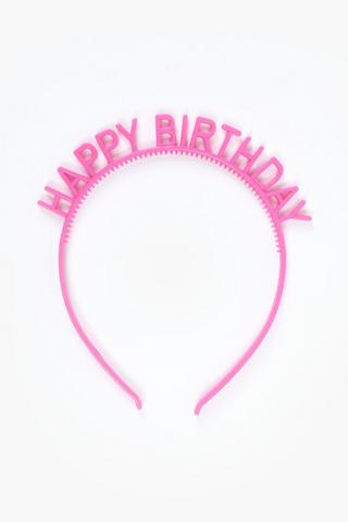 Happy Birthday Headband