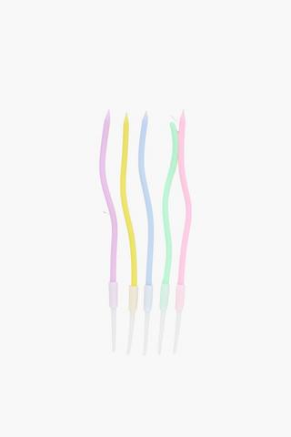 6 Pack Twist Pastel Candle
