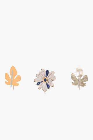 12 Pack Daisy Leaves Topper