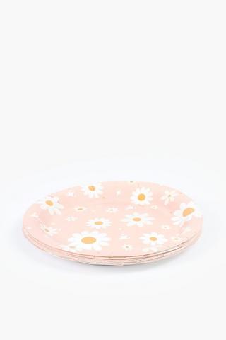 10 Pack Ditsy Daisy Paper Dining Set