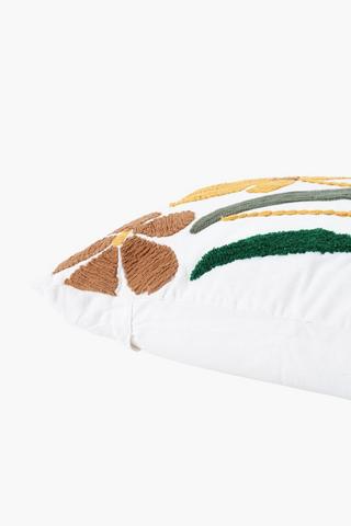 Embroidered Arabella Scatter Cushion, 50x50cm