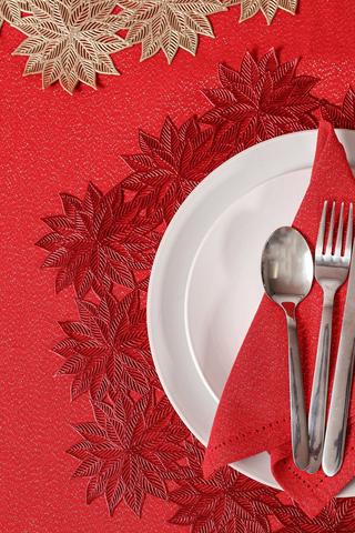 Poinsettia Pvc Placemat