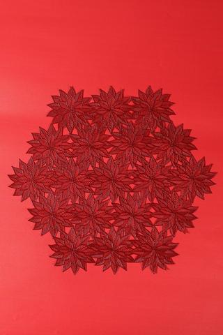 Poinsettia Pvc Placemat