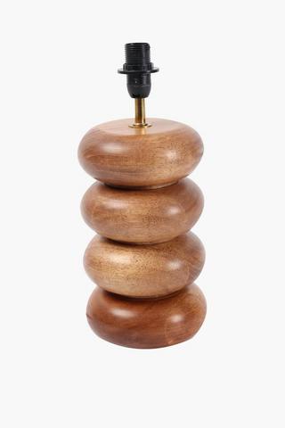 Belfort Wooden Lamp Base, E14