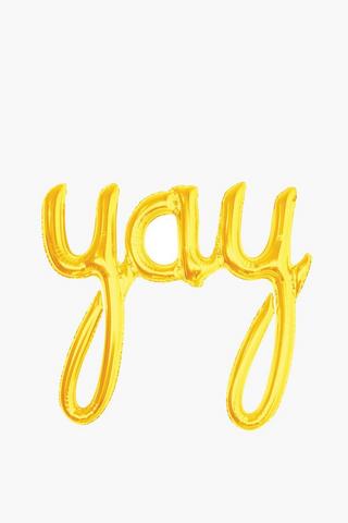 Yay Helium Balloon