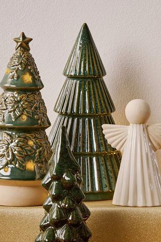 Ceramic Festive Tree, 23cm