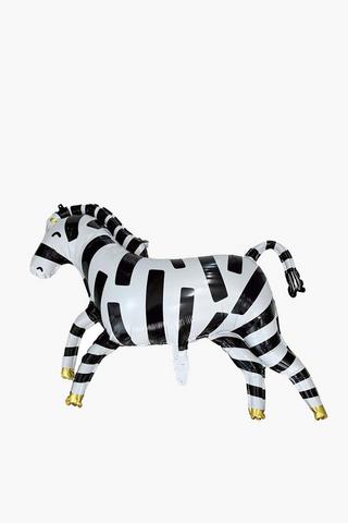 Helium Zebra Balloon