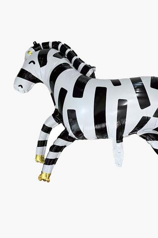 Helium Zebra Balloon