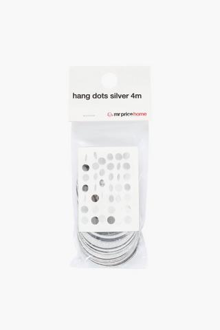 Hanging Dots Party Decor 4m