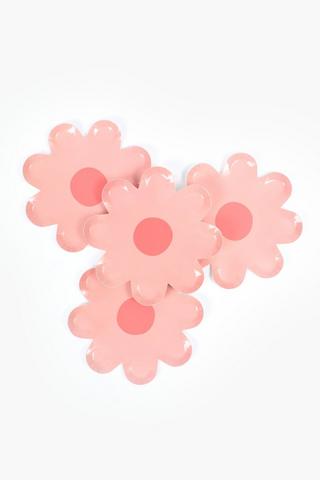 10 Pack Party Daisy Paper Plates
