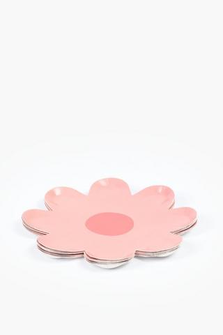 10 Pack Party Daisy Paper Plates