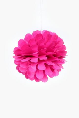 Hanging Daisy Party Decor Ball 20cm
