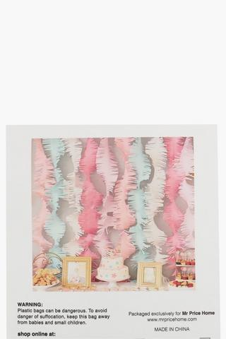 Hanging Twist Streamer Party Decor